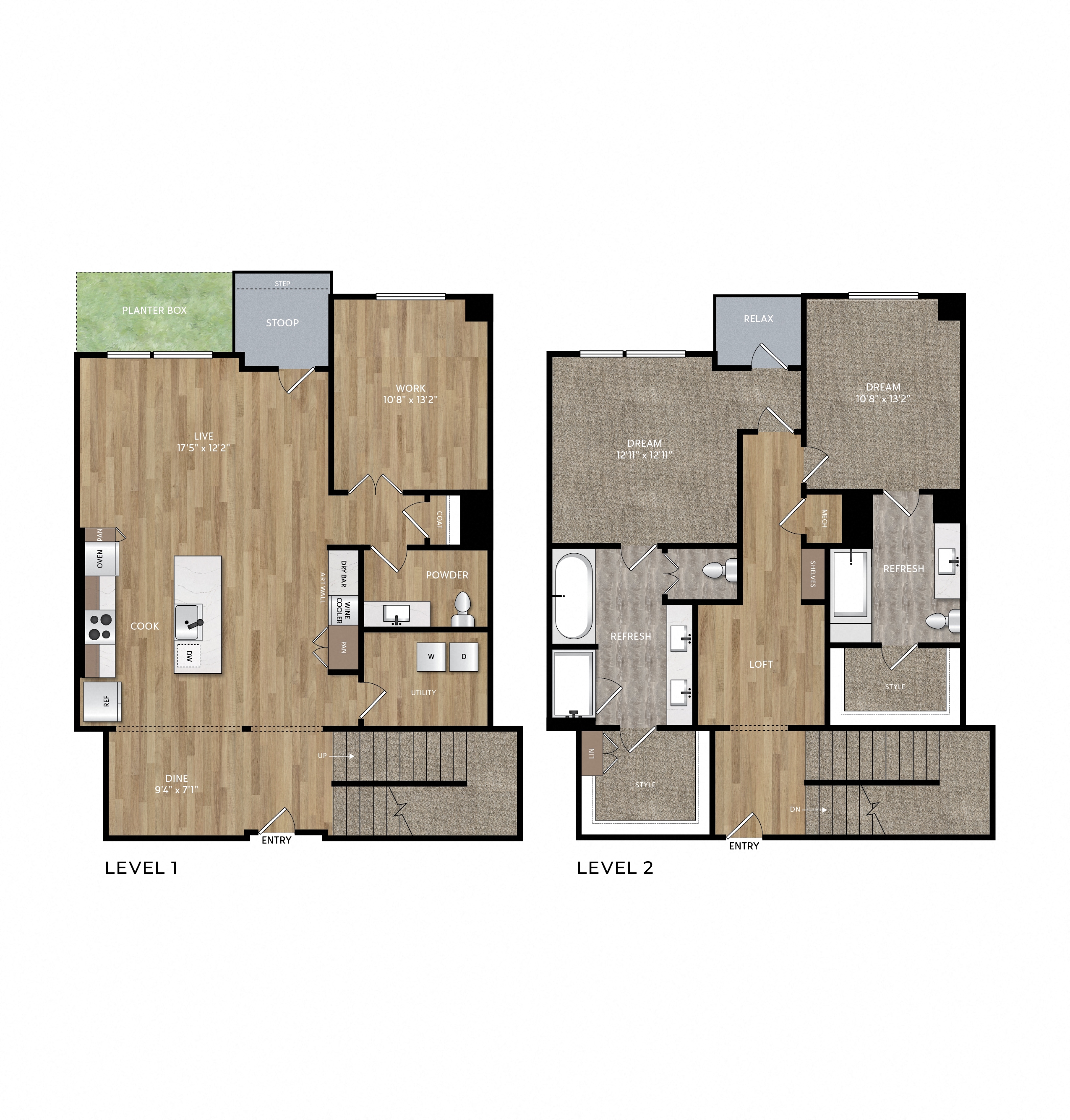 833 Van Cliburn Way 1-3 Beds Apartment for Rent - Photo Gallery 24